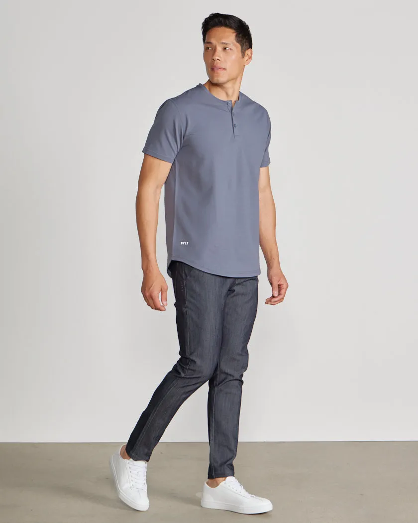 Henley Drop-Cut: LUX <!-- Size XXL -->