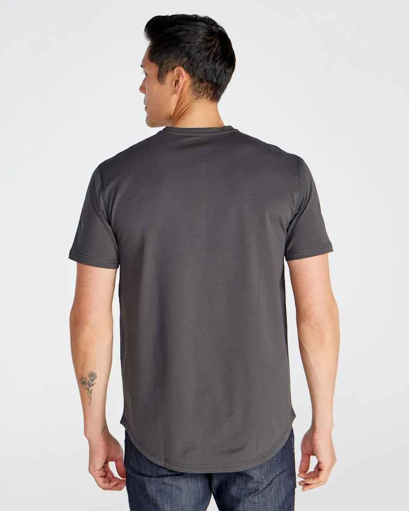 Henley Drop-Cut: LUX <!-- Size XXL -->