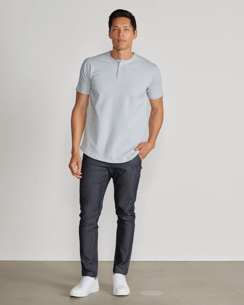 Henley Drop-Cut: LUX <!-- Size XXL -->