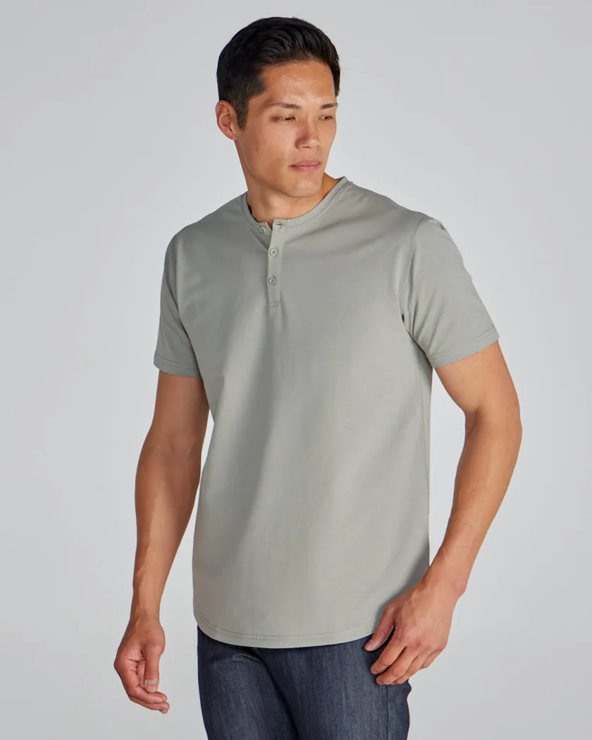Henley Drop-Cut: LUX <!-- Size XXL -->