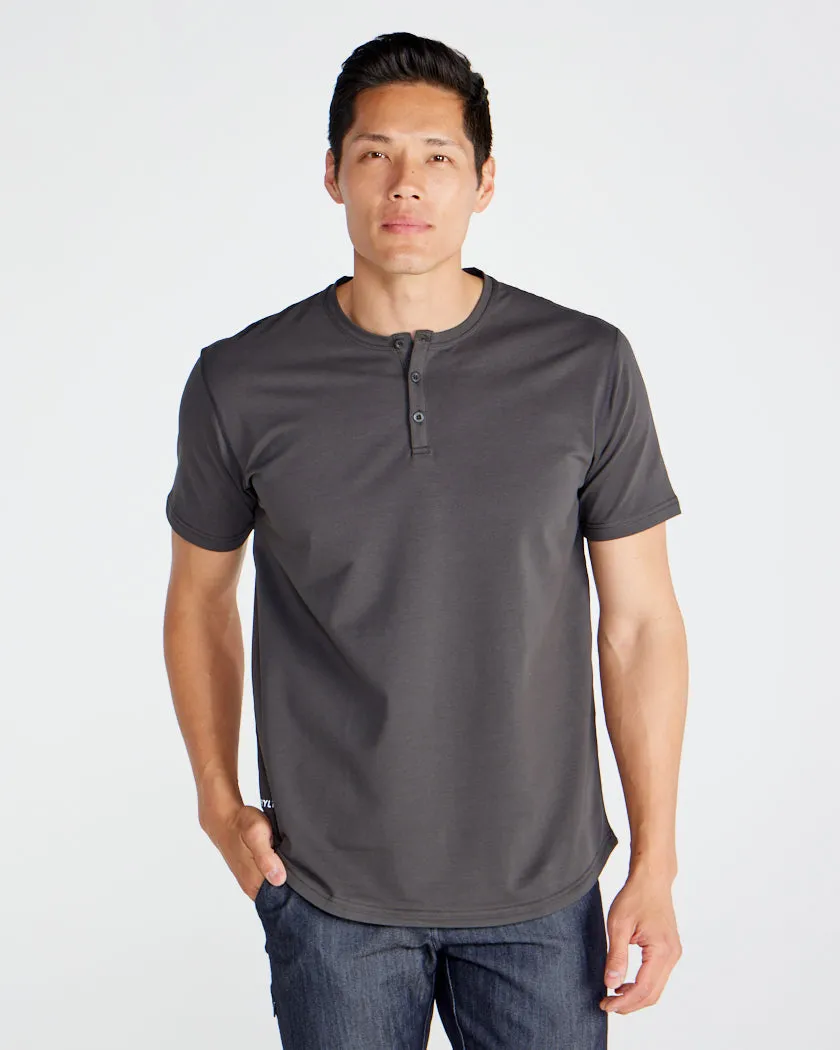 Henley Drop-Cut: LUX <!-- Size XXL -->