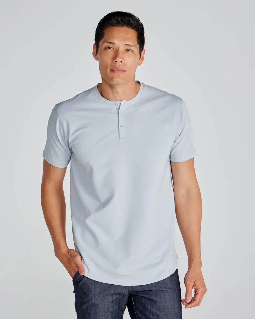 Henley Drop-Cut: LUX <!-- Size XXL -->