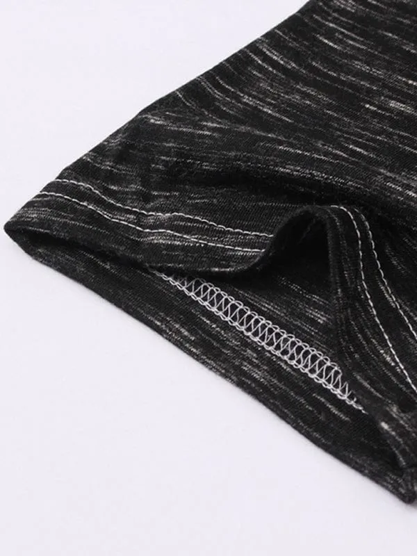 Men's Short Sleeve Henley Collar Shirt